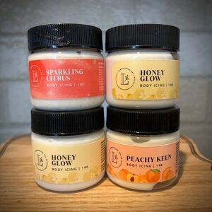 Lemongrass Spa: Set of 4 Body Icing minis